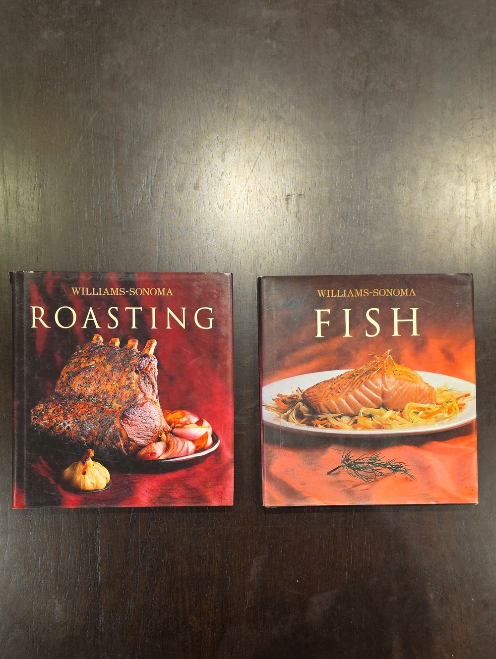 Williams Sonoma Cookbooks — Roasting & Fish Duo